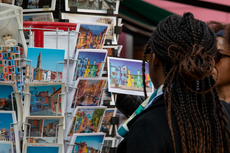 Venedig: Murano, Burano, Torcello och glasbruksturAvresa från San Marco