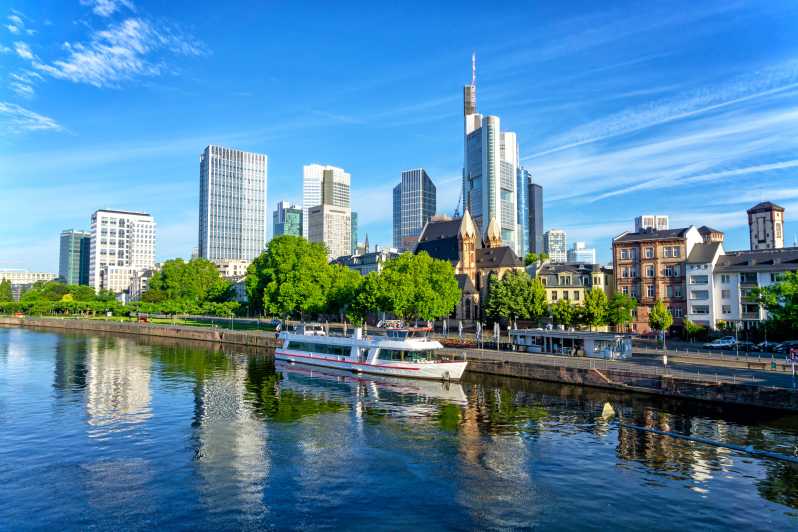 Frankfurt: Main Tower with Tickets and Guided Old Town Tour
