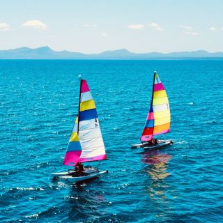 Alcudia: 1-Hour Catamaran Experience with Monitor for 2