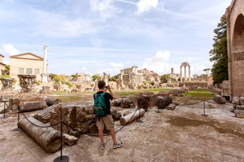 Rome : Colisée, Palatin et Forum romain avec entrée rapideRome : billet coupe-file pour le Colisée, le Palatin et le Forum Romain