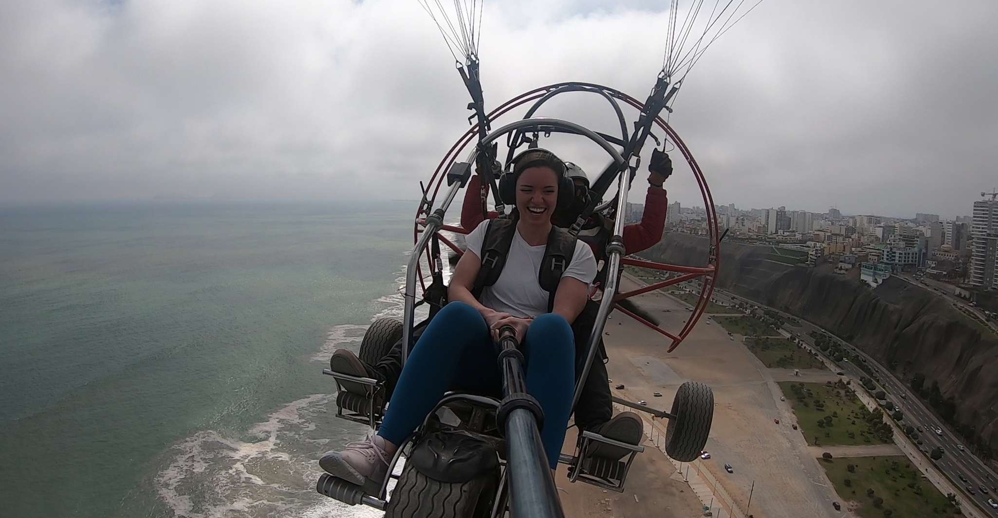 Lima, Paragliding Flight Over Costa Verde Districts - Housity