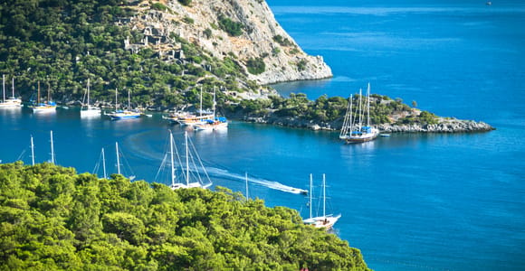 Fethiye: Bays and Islands Sailing Boat Trip with Lunch