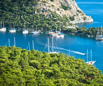 Fethiye: Island Sailing Trip with Lunch and Hotel Pickup