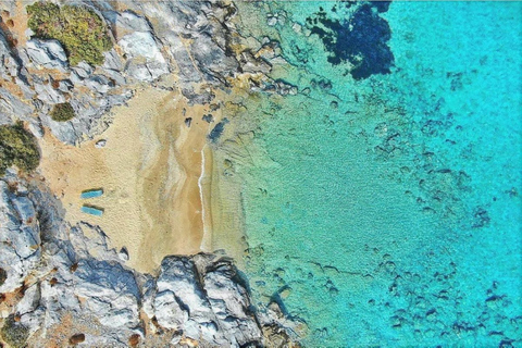 Heraklion: Excursión en velero de lujo por la isla de Dia con comida y bebida