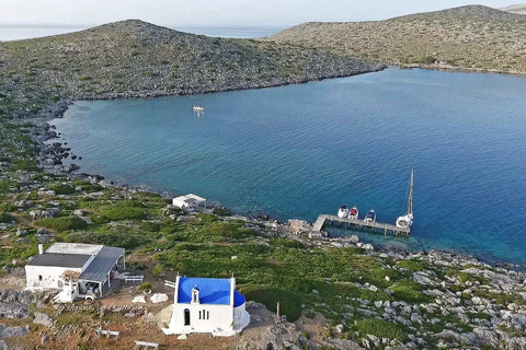 Heraklion: Gita in barca a vela di lusso sull&#039;isola di Dia con pasti e bevande