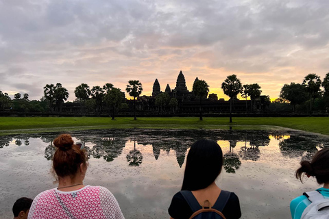 2-Day Angkor Wat, Banteay Srei, Kulen Mountain & Beng Mealea Private tour