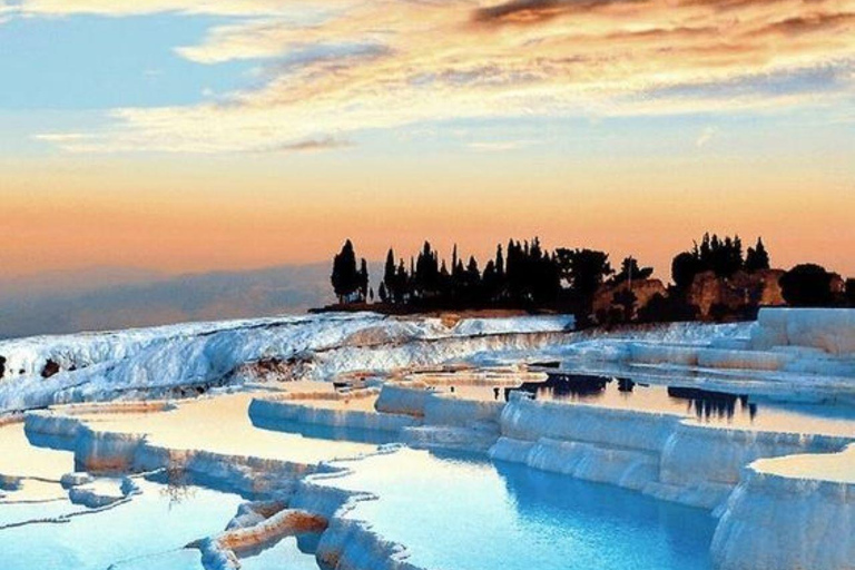 Alanya: Pamukkale dagtrip met Hierapolis &amp; Cleopatra&#039;s zwembadTour zonder entreegelden