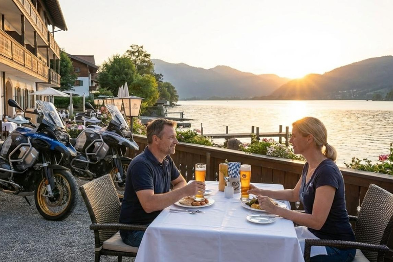 Start Munich-Motorcycle Tour 5 Bavarian lakes