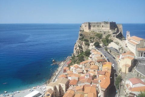 Catane: visite du parrain de Savoca et Taormina avec dégustation de nourriture