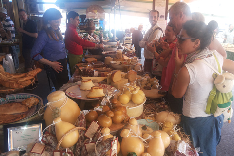 Catane: visite du parrain de Savoca et Taormina avec dégustation de nourriture