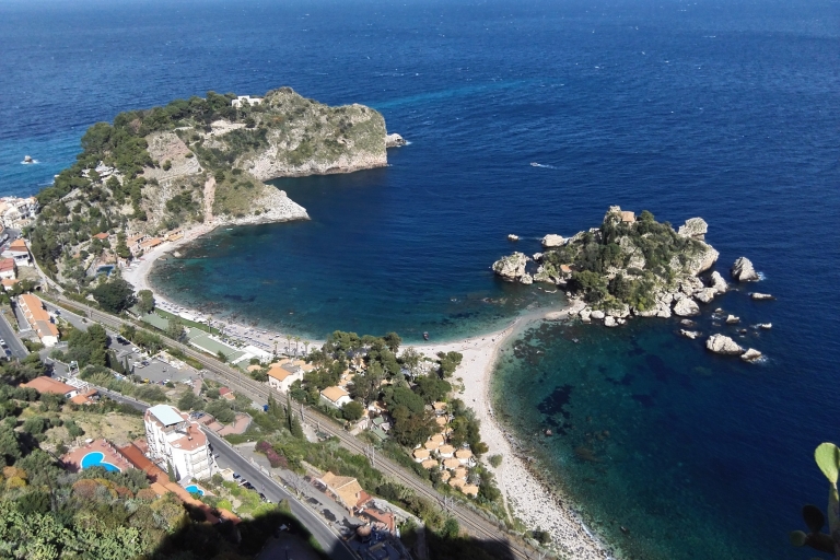 Catane: visite du parrain de Savoca et Taormina avec dégustation de nourriture