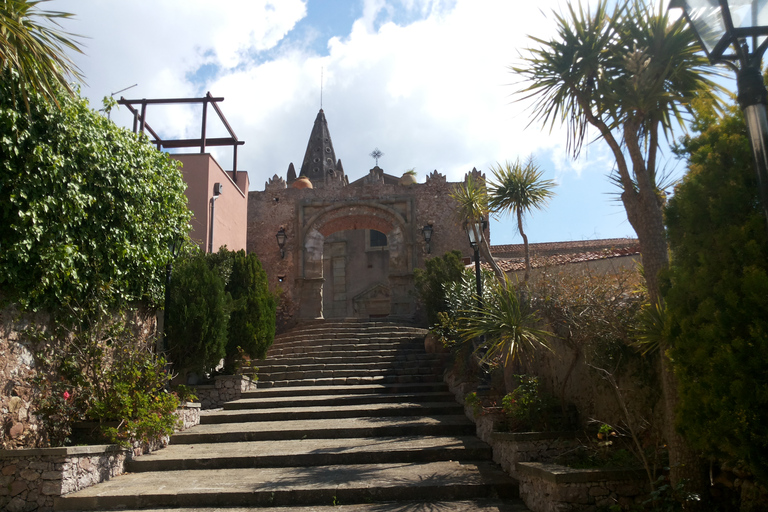 Catane: visite du parrain de Savoca et Taormina avec dégustation de nourriture