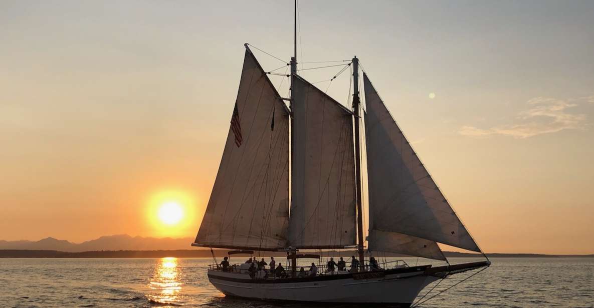 sunset sailboat cruise seattle