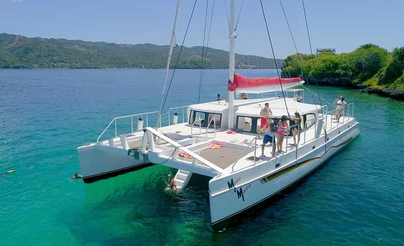 catamaran on a boat