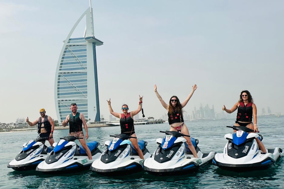 Dubai: Jet Ski Tour of Burj Al Arab with Photos