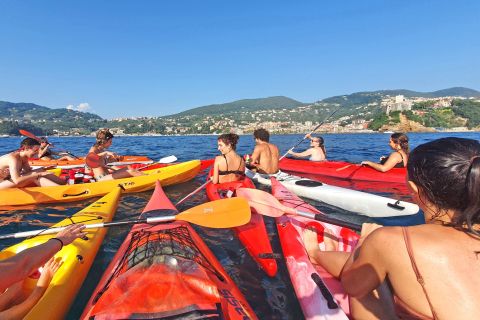 Lerici: Guided Tour to Gulf of Poets by Kayak with Drinks
