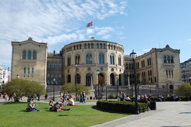 Oslo: Selbstgeführte Mord-Mystery-Tour im Parlament