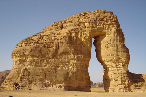 AlUla: Geführte Tour zum Elefantenfelsen mit Transport