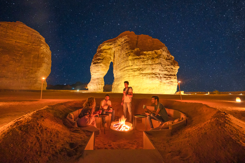 AlUla: visite guidée d'Elephant Rock avec transport