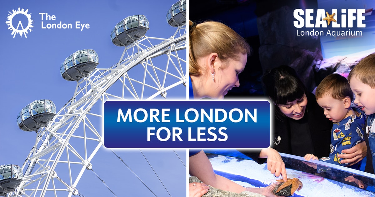 London SEA LIFE & London Eye Combo Ticket GetYourGuide
