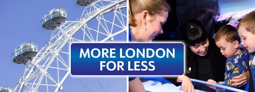 Londyn: SEA LIFE i London Eye – bilet łączony
