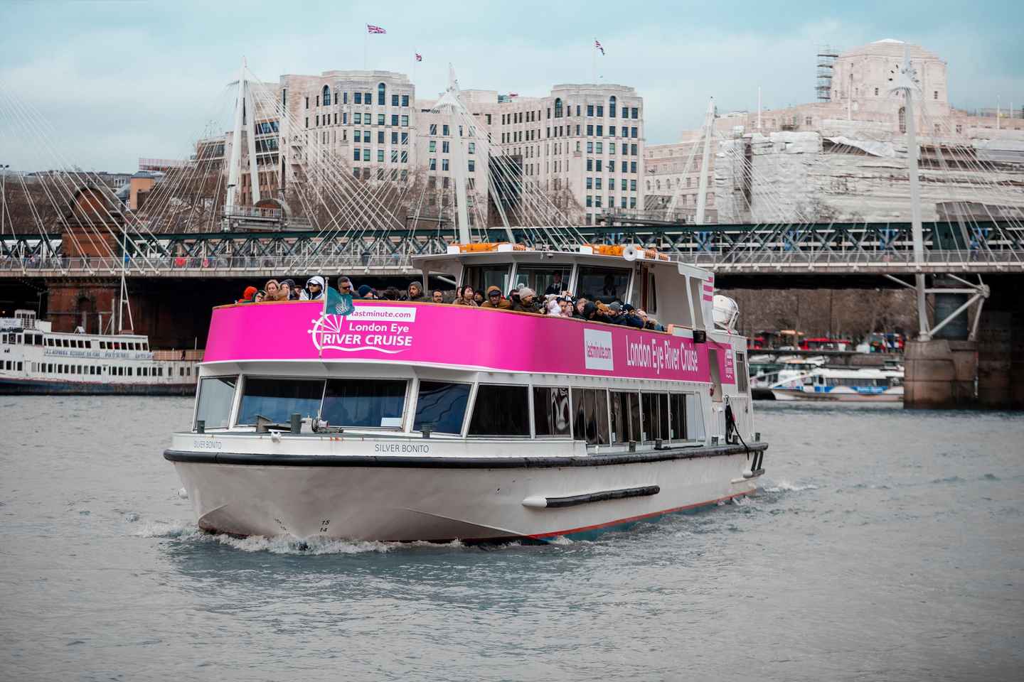 London: Thames River Cruise with Optional London Eye Ticket - London Eye River Cruise