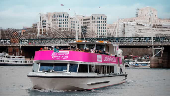 London: Thames River Cruise with Optional London Eye Ticket
