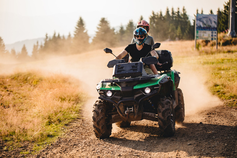 Z Agadiru lub Taghazout: Wycieczka ATV Quad Biking Safari Dunes TripZ Agadiru: jazda quadem i wycieczka po wydmach z przejażdżką na wielbłądach