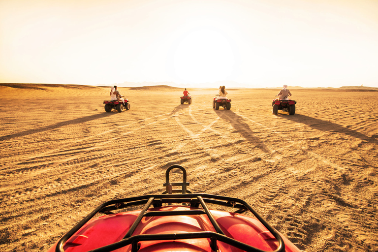 Z Agadiru lub Taghazout: Wycieczka ATV Quad Biking Safari Dunes TripZ Agadiru: jazda quadem i wycieczka po wydmach z przejażdżką na wielbłądach