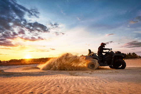 Z Agadiru lub Taghazout: Wycieczka ATV Quad Biking Safari Dunes TripZ Agadiru: jazda quadem i wycieczka po wydmach z przejażdżką na wielbłądach