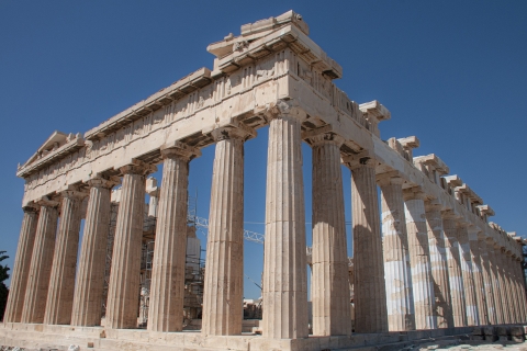 Athene: begeleide wandeltocht door de Akropolis