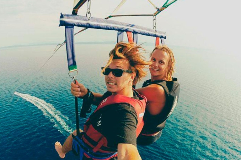 Punta Cana: parasailtocht langs de kust van BavaroPunta Cana: Parasailtocht rond de kust van Bavaro