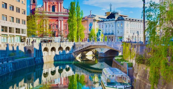 Von Trieste aus: Ganztägige Bustour nach Ljubljana und zum Bleder See Von Trieste aus: Ganztägige Bustour nach Ljubljana und zum Bleder See