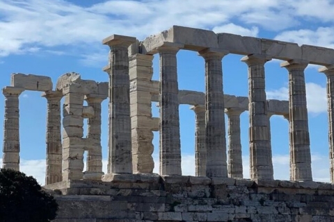 Z Aten: prywatna wycieczka do Cape Sunion i Świątyni Posejdona