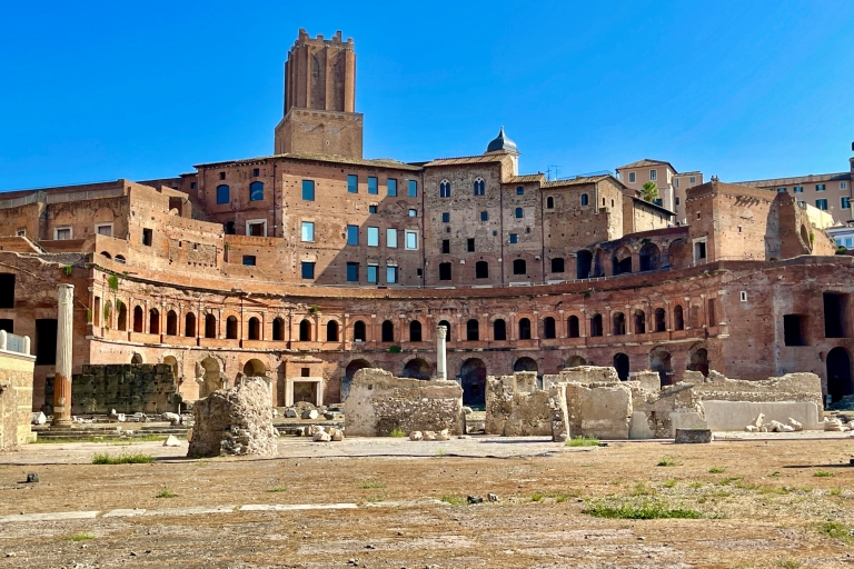 Rzym: Trajan's Markets & Imperial Forums Private Private TourRzym: Prywatna wycieczka po targowiskach Trajana i Forach Cesarskich