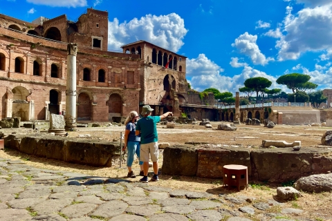 Roma: Tour privado del Museo de los Mercados de Trajano y de los Foros ImperialesRoma: tour privado por los mercados de Trajano y el museo de los foros imperiales