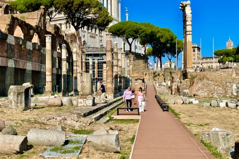 Rzym: Trajan's Markets & Imperial Forums Private Private TourRzym: Prywatna wycieczka po targowiskach Trajana i Forach Cesarskich