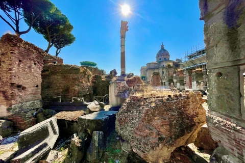 Roma: Tour privado del Museo de los Mercados de Trajano y de los Foros ImperialesRoma: tour privado por los mercados de Trajano y el museo de los foros imperiales