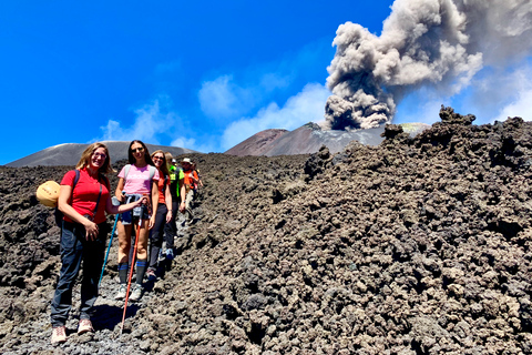 Mont Etna : Randonnée dans les cratères du volcan