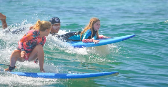 Surf Lesson at Costa Azul Beach, Los Cabos