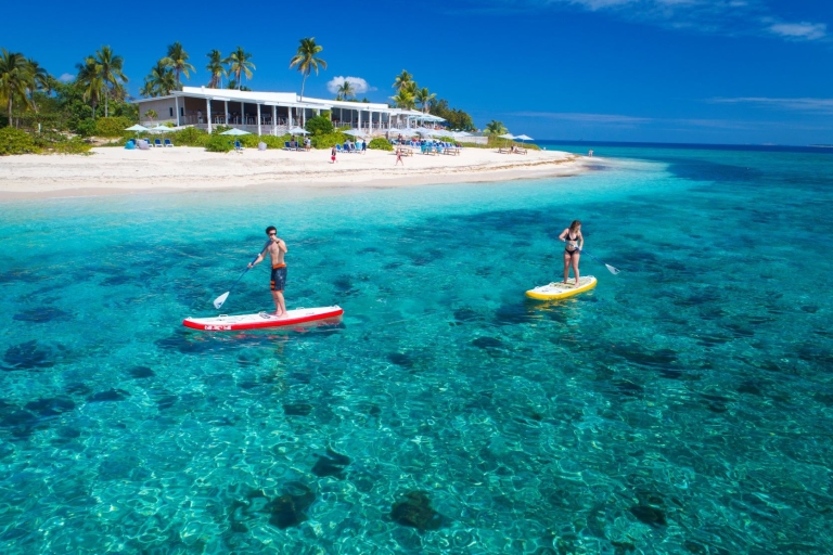 Malamala Island: Ganztägiger Malamala Beach Club und KreuzfahrtAbholung von Denarau/Wailoaloa & Nadi Hotels