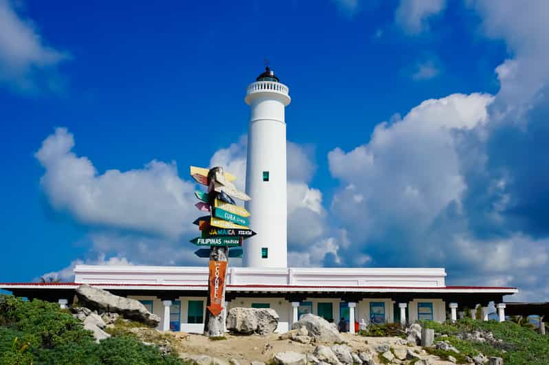 Cozumel : Tour de l'île avec masque et tuba et Instagram en Speedboat |  GetYourGuide