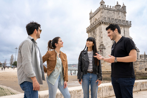 Lisbona: giro in elicottero, giro in barca e tour a piedi della città vecchiaGiro inglese