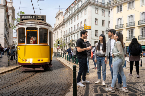 Lissabon: begeleide wandel-, tram-, boot- en helikoptertour