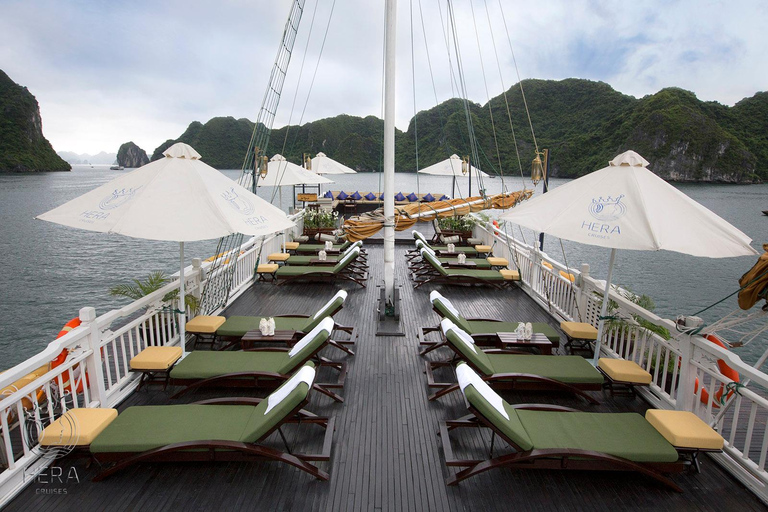 Hanoi: 3D2N Ha Long, Lan Ha Bay by Hera Grand Luxury Cruise Start From Hanoi by 8:00 AM