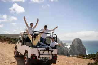 From Lisbon: Sintra with Pena Palace and Cabo da Roca by 4WD