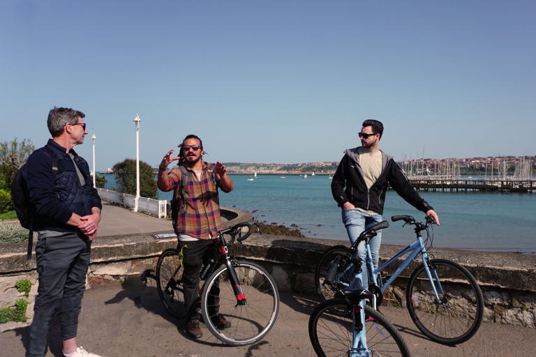 Bilbao: fietstocht langs de kust buiten de gebaande paden