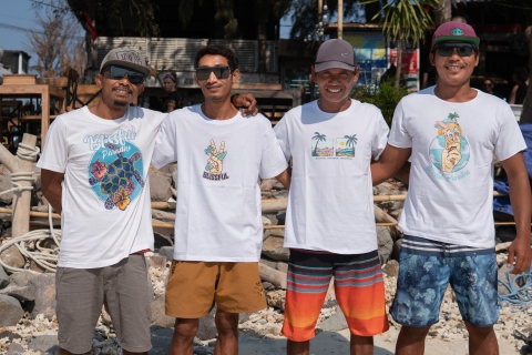 Gili-eilanden: gedeeld snorkelen Gili Trawangan, Meno, AirDeluxe 6-uur durende tour met gedeelde GoPro