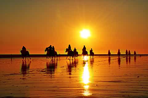 Agadir: Beach and Ranch Horse Riding Tour