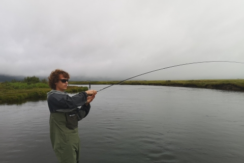 Au départ de Reykjavik : Excursion de pêche en lac et en rivière